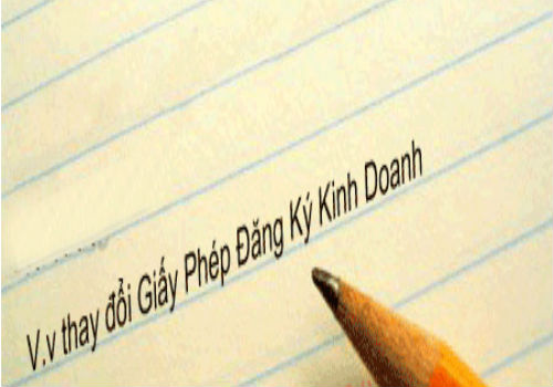 Thay đổi giấy phép kinh doanh